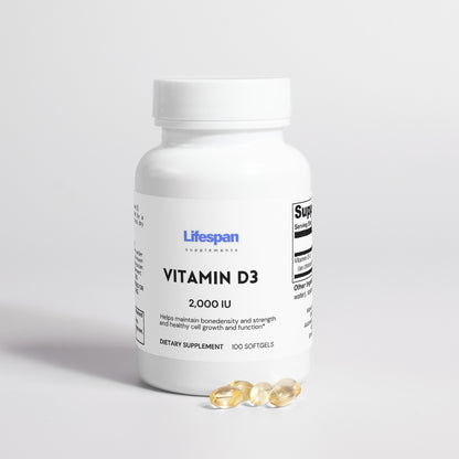 Vitamin D3 2,000 IU