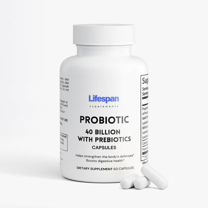 Probiotic 40 Billion with Prebiotics